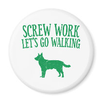 Australian Cattle Dog Refrigerator Magnet