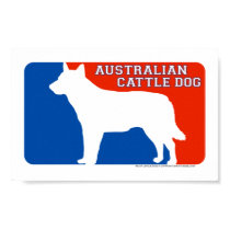 Australian Cattle Dog Major League Dog Print