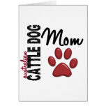 Australian Cattle Dog Mom 2 Greeting Card