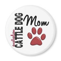 Australian Cattle Dog Mom 2 Magnet