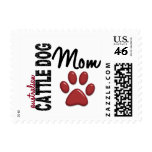 Australian Cattle Dog Mom 2 postage