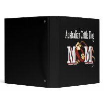 australian cattle dog mom binders