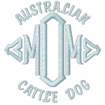 Australian Cattle Dog Mom embroidered shirts