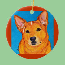 Australian Cattle Dog Ornament - "Red" ornaments
