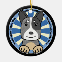 Australian Cattle Dog Ornaments