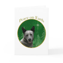 Australian Cattle Dog Peace cards by GreyWolfCreation Australian Cattle Dog Peace cards