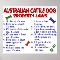 AUSTRALIAN CATTLE DOG PL2 PRINT