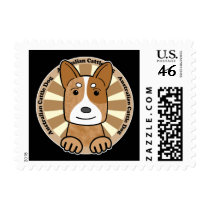 Australian Cattle Dog Postage Stamp