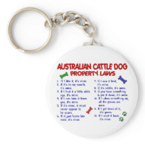 AUSTRALIAN CATTLE DOG Property Laws 2 Key Chain