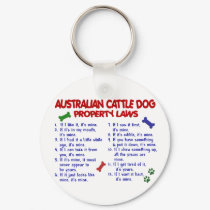 AUSTRALIAN CATTLE DOG Property Laws 2 keychains