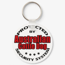 Australian Cattle Dog Security keychains