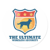 Australian Cattle Dog Round Sticker
