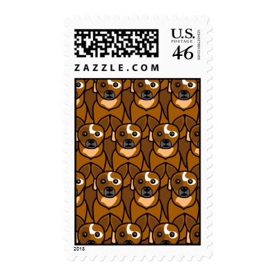 Australian Cattle Dogs Stamps by khocker