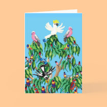 Australian Christmas tree card by Annaart Australian Christmas tree card