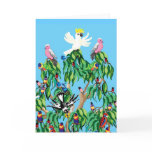 Australian Christmas tree card