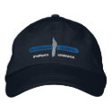 Australian Cockatiel Blue embroidered hats by MenagerieMayhem Australian Cockatiel Blue embroidered hats