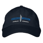 Australian Cockatiel Blue Embroidered Baseball Caps