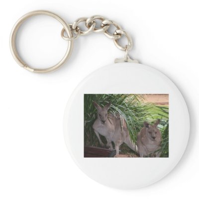 Australian Eastern Grey Kangaroo Keychain by Furgal