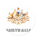 Australian Emblem stickers