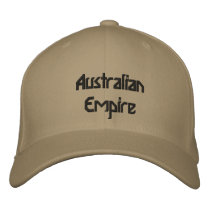 Australian Empire embroidered hats