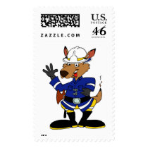 Australian Fireman postage by Dennis_Holmes Australian Fireman postage