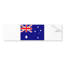 Australian Flag Bumper Stickers