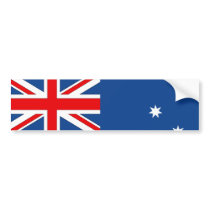 Australian Flag bumper stickers