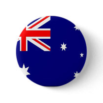 Australian Flag buttons by Dogwing Australian Flag buttons