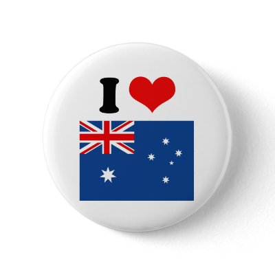 Australian Flag Pin by flagshirts