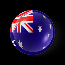 Australian Flag Button