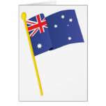 Australian Flag Greeting Card