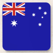 Australian flag coasters
