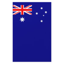 Australian Flag Design Custom Stationery