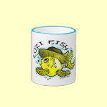 Australian Flag Fish funny OZI fish mugs