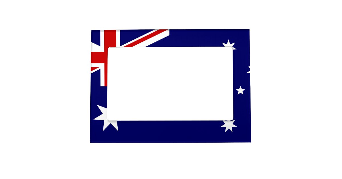 Australian Flag Frame Zazzle