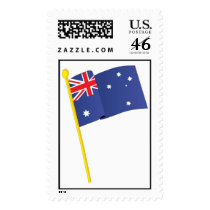 Australian Flag postage by Maria_K_Bell Australian Flag postage