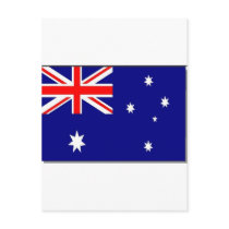 Australian Flag Postcard