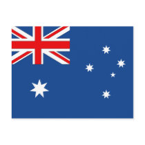 Australian Flag postcards by flagshirts Australian Flag postcards