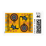Australian Folk Art Sea Turtles Stamps