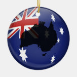 Australian Globe Christmas Tree Ornament
