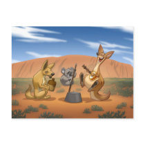 Australian Jug Band Postcard