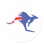 australian kangaroo stickers