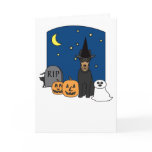 Australian Kelpie Halloween Cards
