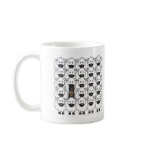 Australian Kelpie in the Sheep Coffee Mug