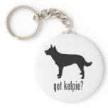 Australian Kelpie Keychain