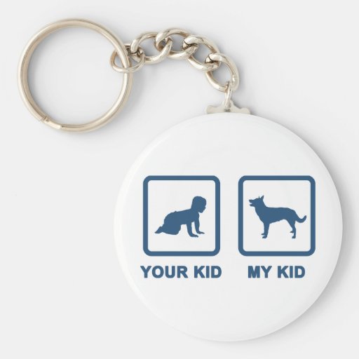 Australian Kelpie Keychain
