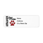 Australian Kelpie Mom 2 Custom Return Address Label