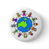 Australian Kids Pin