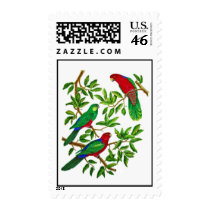 Australian King Parrots postage by joeyartist Australian King Parrots postage