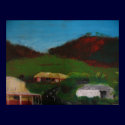 Australian Landscape-Chapman Valley, Geraldton posters